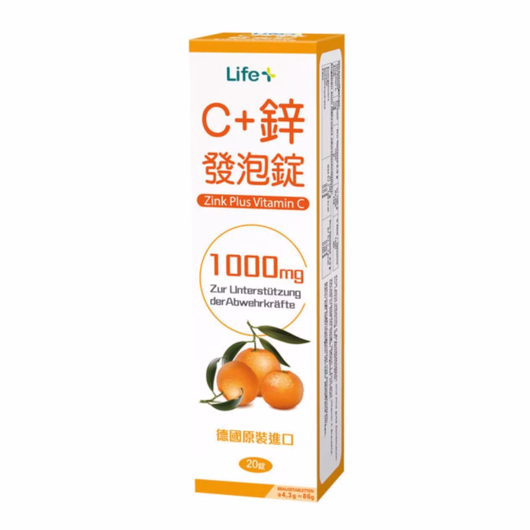 C+鋅發泡錠/20顆